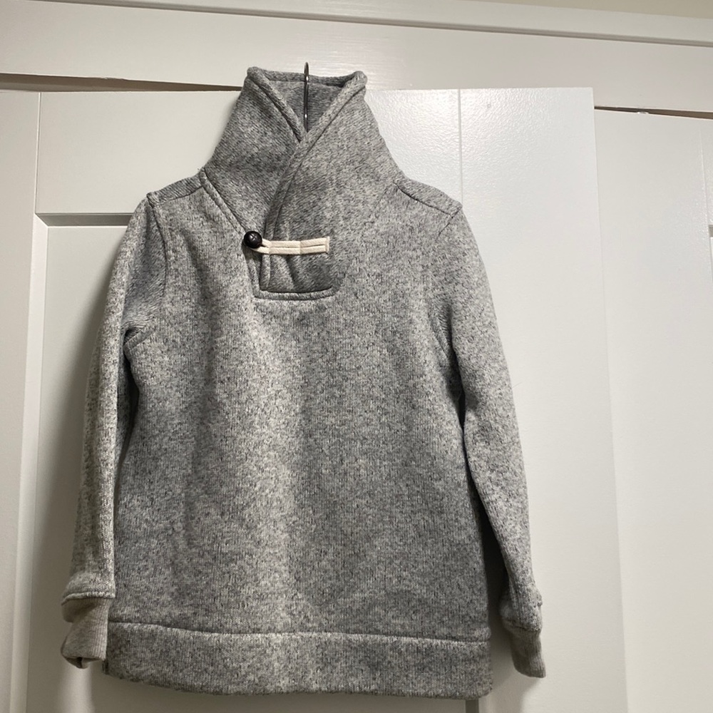 Osh Kosh Grey Shawl Sweater